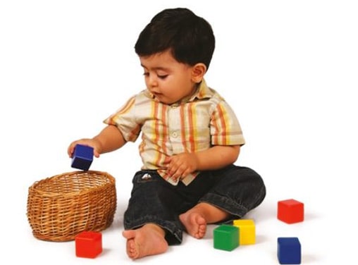 بازی با مکعب های رنگی آموزش ریاضی